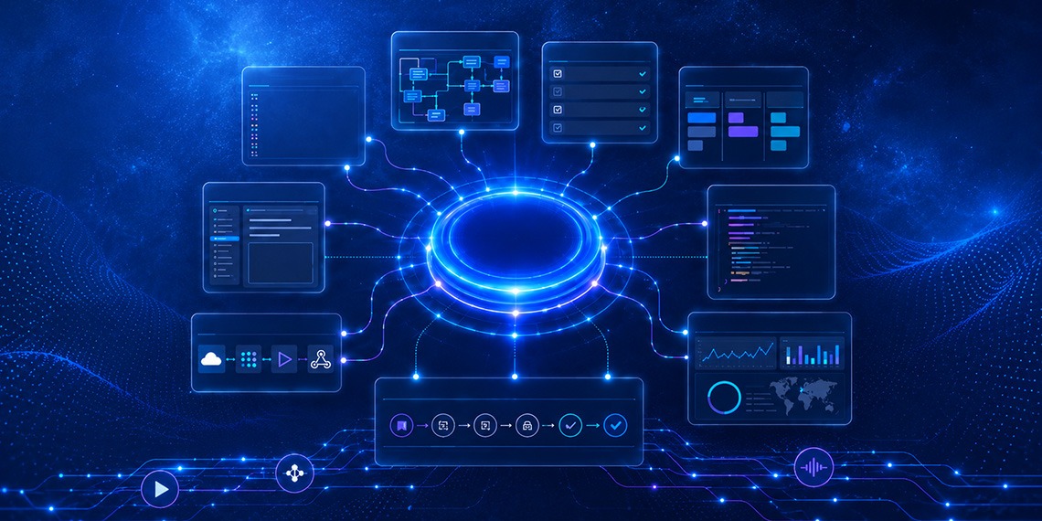 Delivery Intelligence connecting source code, architecture, requirements and software delivery systems